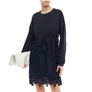 NWOT [see by chloe] cotton guipure lace dress